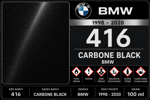 416 BMW Carbone Black 100ml