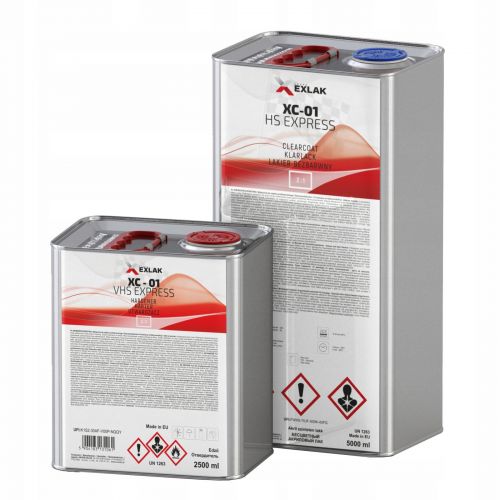 EXLAK lak čirý HS Express XC-06 5 l s tužidlem 2,5 l