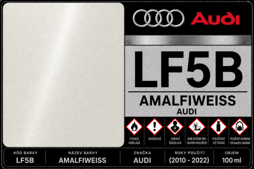 LF5B AMALFIWEISS AUDI (2010 - 2022) 100 ml