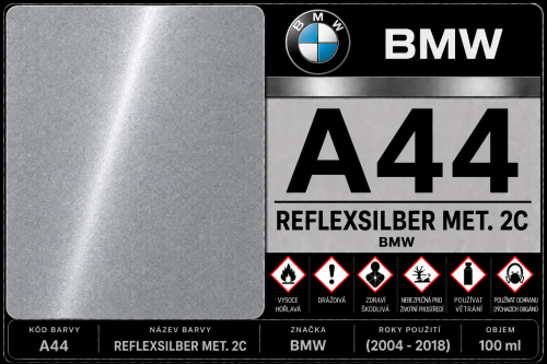 A44 REFLEXSILBER MET. 2C BMW (2004 - 2018) 100 ml