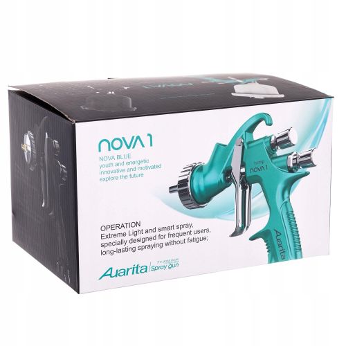 Stříkací pistole NOVA 1 LVMP AUARITA 1,3 mm Nádrž 600 ml