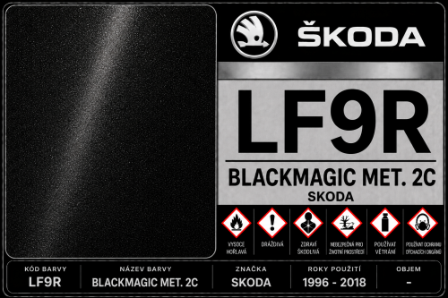 LF9R BLACKMAGIC MET. 2C SKODA (1996 - 2018) 100 ml
